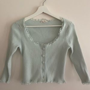 For Love & Lemons Crop Sweater